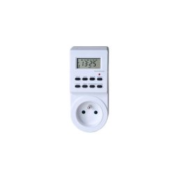 Temporizador digital semanal 16A/230V 200 mAh