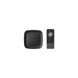 Campainha Sem Fios Plug-in 230V/1xA23 IP55 preto