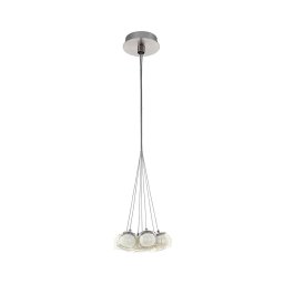 Eglo - Vidro de substituição POLDRAS Ø 5,5 cm transparente/âmbar