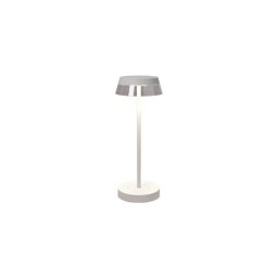 Redo 90306 - Lâmpada de mesa LED dimmável ILUNA LED/2,5W/5V 3000 mAh IP65 branca