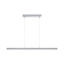 Eglo 31516-Candeeiro suspenso LED com regulação TERROS LED/24W/230V 3000K cromado brilhante