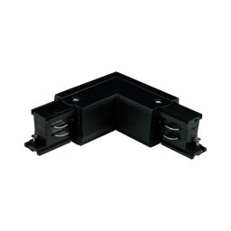 Tampa de proteção para sistema de carris trifásico TRACER angular preto