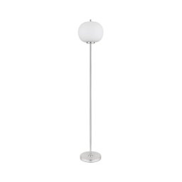Globo 15345SNO - Candeeiro de chão BLACKY I 1xE27/60W/230V