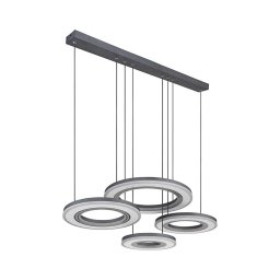 Globo 67191-80 - Candeeiro suspenso LED com regulação BLASIUS LED/80W/230V+ CR
