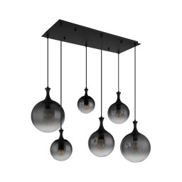Globo 15885-6H - Candeeiro suspenso DALTON 6xE27/10W/230V