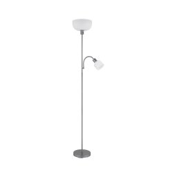 Globo 59947 - Candeeiro de chão HINTON 1xE27/40W/230V + 1xE14/25W