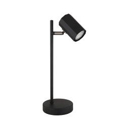 Globo 57918TB - Candeeiro de mesa JAMES 1xGU10/5W/230V preto
