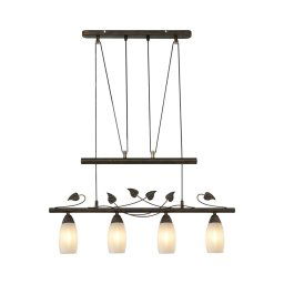 Globo 30800423X - Candeeiro suspenso VENEZIA 4xE14/28W/230V