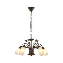Globo 30800523X - Candeeiro suspenso VENEZIA 5xE14/40W/230V