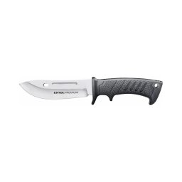 Extol Premium - Faca de caça preto/aço inoxidável 14,5 cm