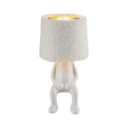 Rabalux 74218 - Candeeiro de mesa SMURFY 1xE14/40W/230V branco