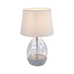 Rabalux 74227 - Candeeiro de mesa APOLONIA 1xE27/40W/230V branco
