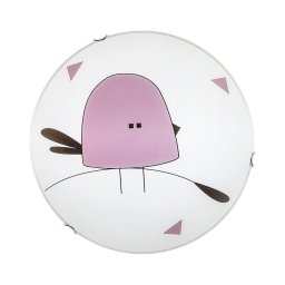 Rabalux 71278 - Luminária de teto infantil FOWLY 2xE27/60W/230V