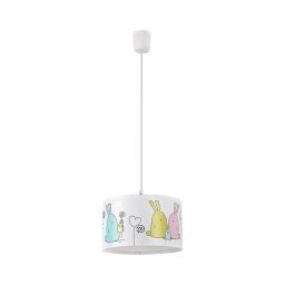Rabalux 72166 - Candeeiro suspenso de criança FLAPPY 1xE27/40W/230V
