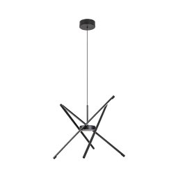 Rabalux 72338 - Candeeiro suspenso LED HENLI2 LED/40W/230V 3000K preto