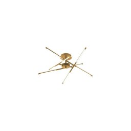 Rabalux 71339 - Candeeiro integrado LED HENLI2 LED/40W/230V 3000K dourado