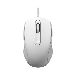 Rato com fios 1200 DPI branco