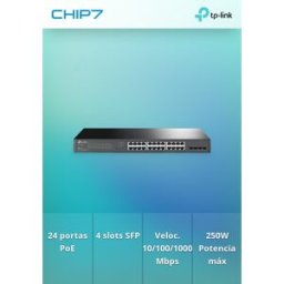 TP-LINK Omada 28-Port PoE+ Gigabit Smart Switch with 4 SFP Slots