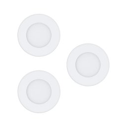 Eglo 97111 - Conjunto de 3 candeeiros de teto embutidos LED FUEVA-RW LED/2,8W/230V 2700-4000K