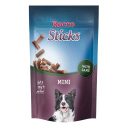 3x100g veado Sticks Mini Rocco snacks para cães