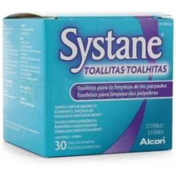 Alcon Systane Toalhitas Desmaquilhantes x30