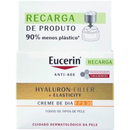 Eucerin Hyaluron Filler + Elasticity SPF30+ Creme de Dia 50ml Recarga