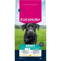 3kg Premium Nutrition Adult Large & Giant Breed Frango Eukanuba cão