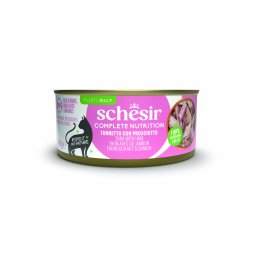 24x140g Complete Nutrition geleia atum fiambre Schesir comida gato