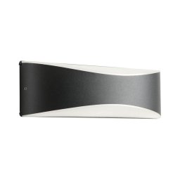 Redo 90126 - Aplique de parede LED para exterior AXEL LED/7W/230V 3000 K IP65 antracite