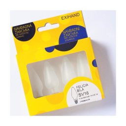 CONJUNTO 4 x Lâmpada de substituição FELICIA E10/14V/0,1A branco