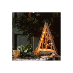 Solight 1V267 - Decoração de Natal LED LED/2xAA flores de inverno cobertas com neve