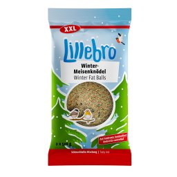 2uds. bolas de gordura para inverno Lillebro XXL comida pássaros