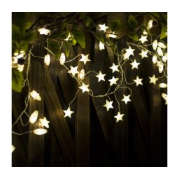 Brilagi - LED guirlanda 40xLED/3xAA 1,8m branco quente estrelas
