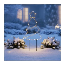 Brilagi - Árvore de Natal LED para exterior, alimentada por 3xAA, IP44, 68 x 29 cm