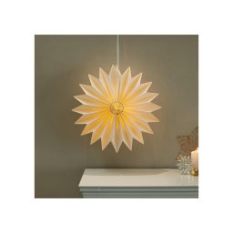 Brilagi - Decoração de Natal LED/2xAA 32 cm, Floco de Neve