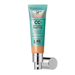 It Cosmetics Bases de Maquilhagem Cc+ Cream Natural Matte Foundation With Spf 40 Base de maquiagem com proteção NEUTRAL TAN (W)