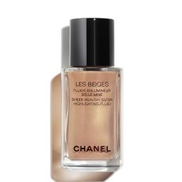 Chanel Iluminador LES BEIGES FLUIDE ENLUMINEUR Iluminador de pele iridescente. Brilho radiante e saudável. Para rosto e corpo. SUNKISSED