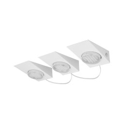 Eglo 89608 - Conjunto de 3 focos orientáveis KOB 3xGX53/7W/230V