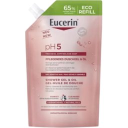 Eucerin pH5 Gel e Óleo de Duche Recarga 400ml