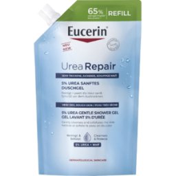 Eucerin Urea Repair Gel de Banho Suave 5% Ureia Recarga 400ml