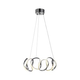 Cottex T5555LK - Lustre LED suspenso por cabo WAVE LED/40W/230V