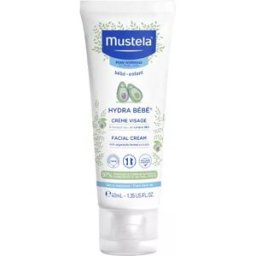 Mustela Bebé Pele Normal Creme Hydra Rosto 40ml