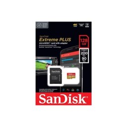 Cartão de Memória 128GB Sandisk Extreme Plus SDSQXBD-128G-GN6MA 200MB/s