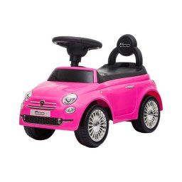 Bicicleta de empurrar Fiat 500 2xAA rosa