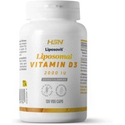 HSN Vitamina d3 lipossomada (liposovit®) 2000 ui - 120 cápsulas veg - Vitaminas - Cápsulas Vegetales - 120 Serviços
