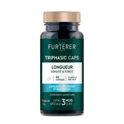 Rene Furterer Tratamento capilar Triphasic Caps Longuerur Densite & Force Tratamento capilar para densidade e força