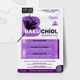 Máscara de Tecido Facial Anti-Idade Bakuchiol Vit Vit (20 G)