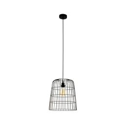 Eglo 33019 - Candelabro num fio LONGBURGH 1xE27/60W/230V diâmetro 33,5 cm