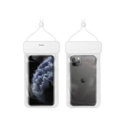 Bolsa para Telemóvel impermeável Baseus 7.2" Waterproof Branca
