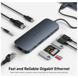 Hub 10 Portas HyperDrive Next USB C Hub for Mac, PC e Chromebook